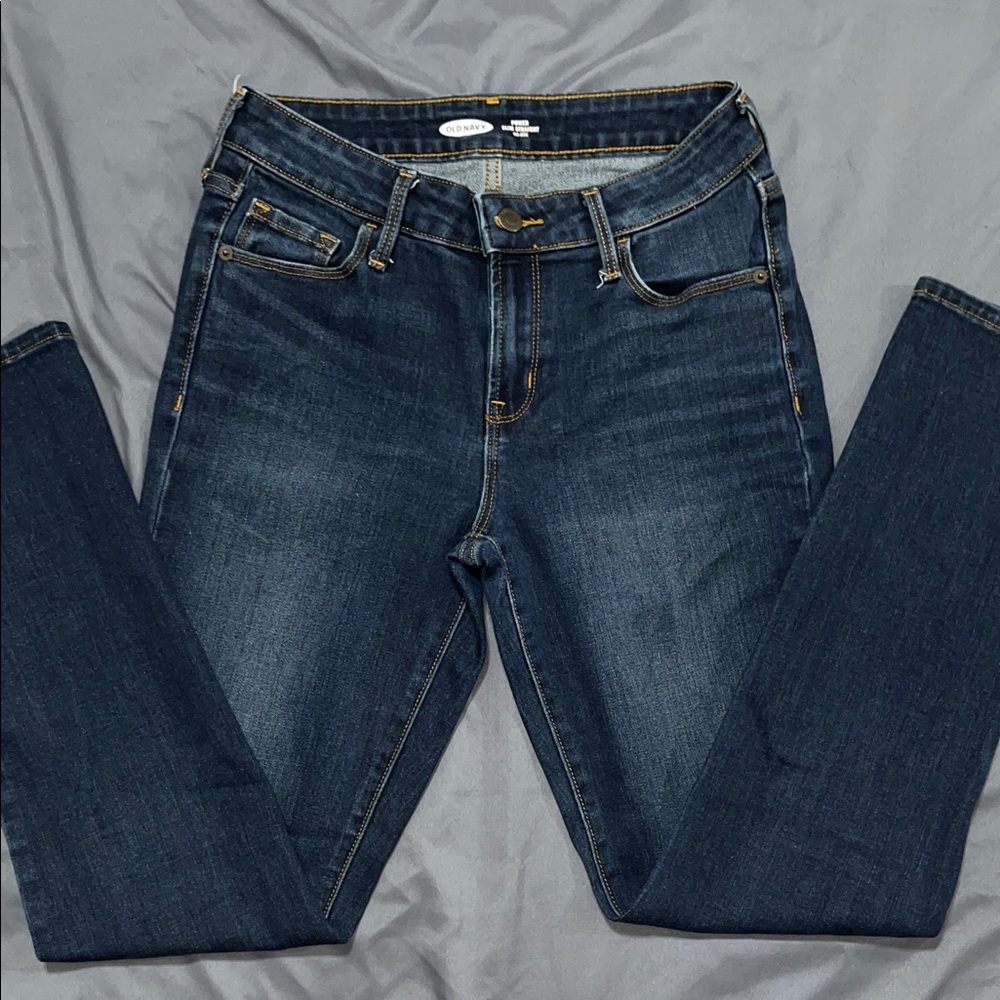 Old Navy Women's Dark Wash Skinny Jeans